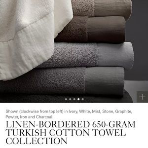 Restoration Hardware bath towels & washcloths